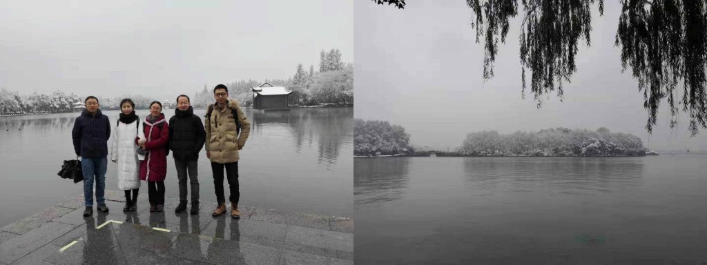 云销雪霁游西湖